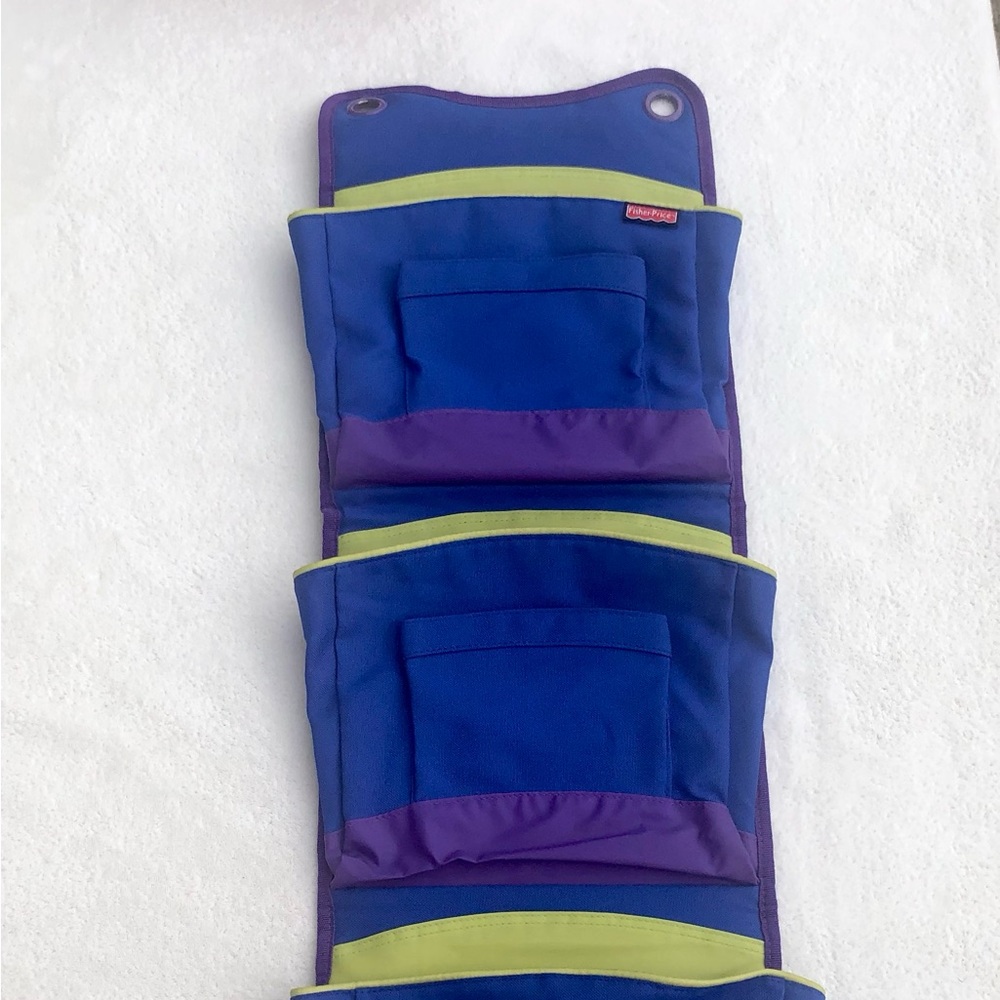 Fisher Price Storage Wall Hanging Vertical Pockets